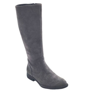 BORN NWT Gray Suede Knee-High Tall Riding Boots Size 7